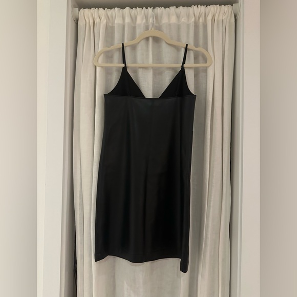 Aritzia Talula Vegan Leather Mini Dress - Picture 4 of 7